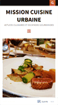 Mobile Screenshot of missioncuisineurbaine.com
